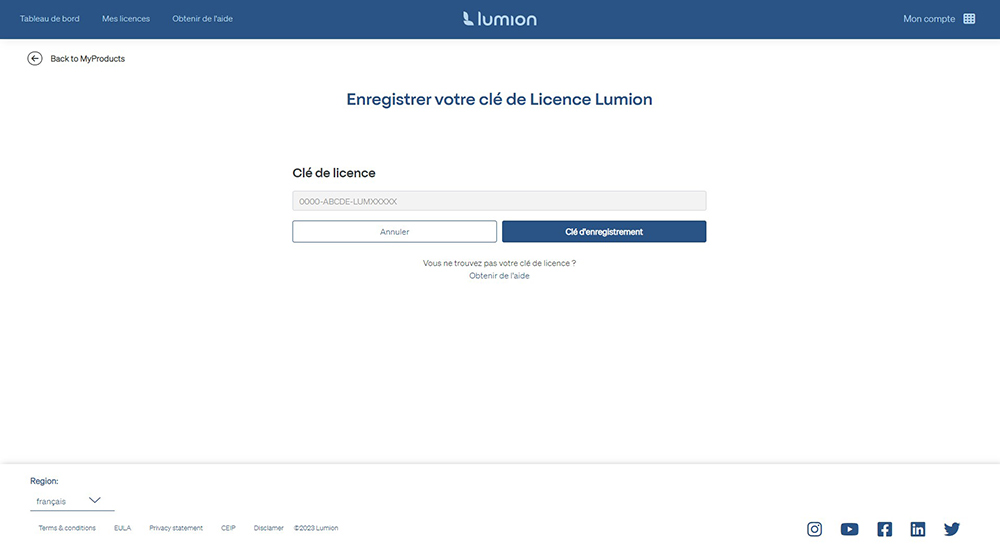 clé-de-licence-lumion