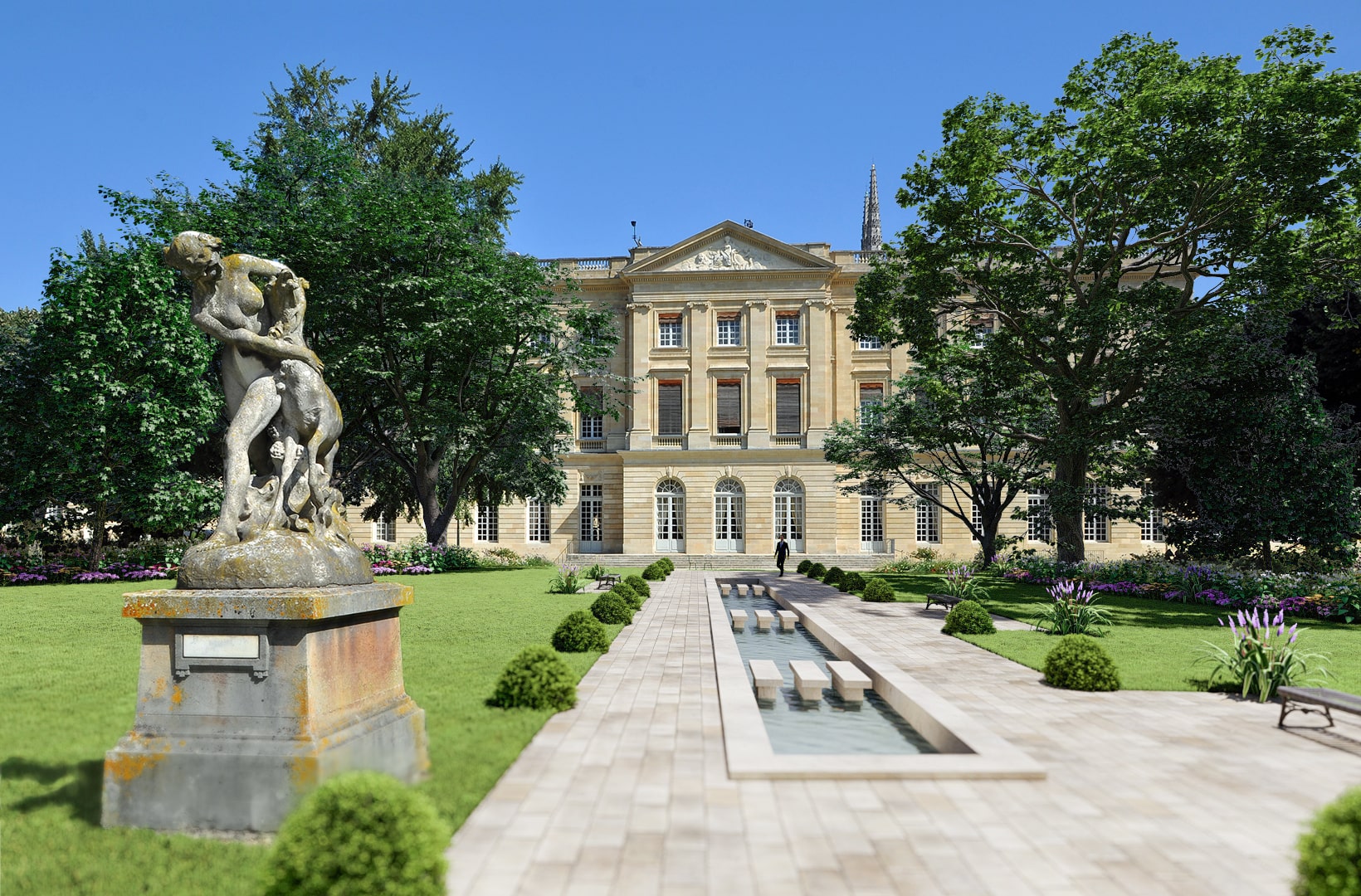 Insertion-paysagere-mairie-Bordeaux-Lumion