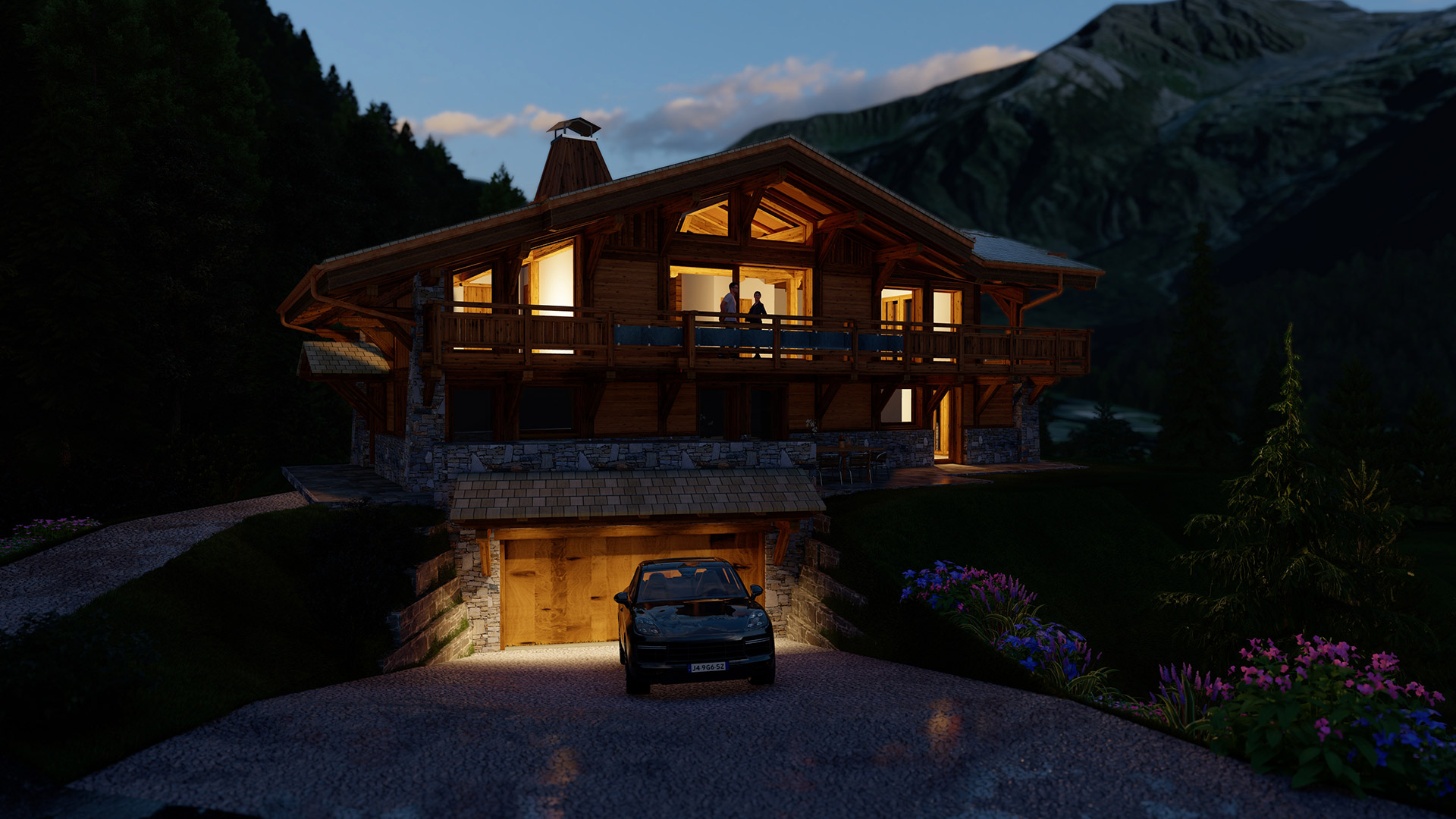 Lumion_Sema_Chalet_Nuit