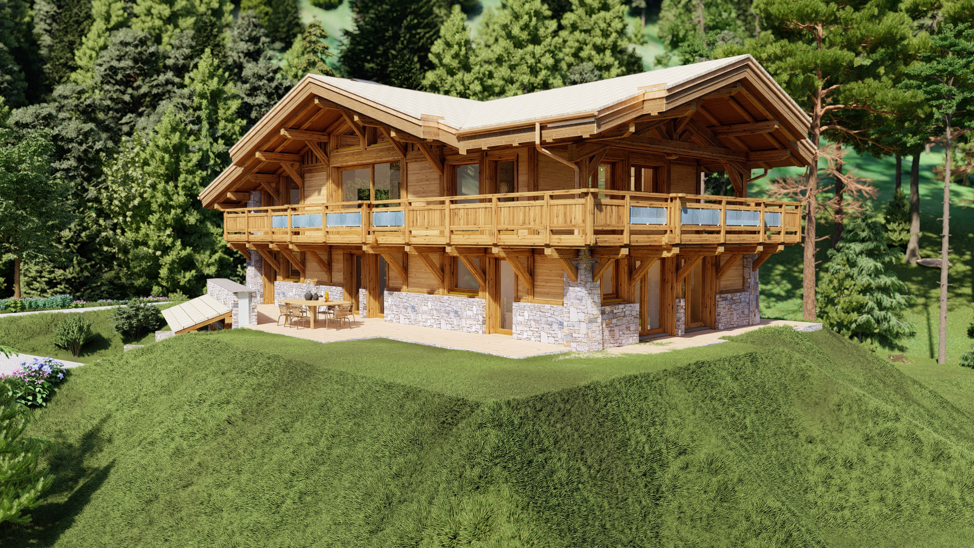 Lumion_Sema_Chalet_Vue_Ensemble