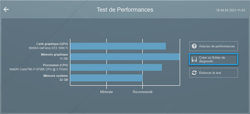 rapport de diagnostic