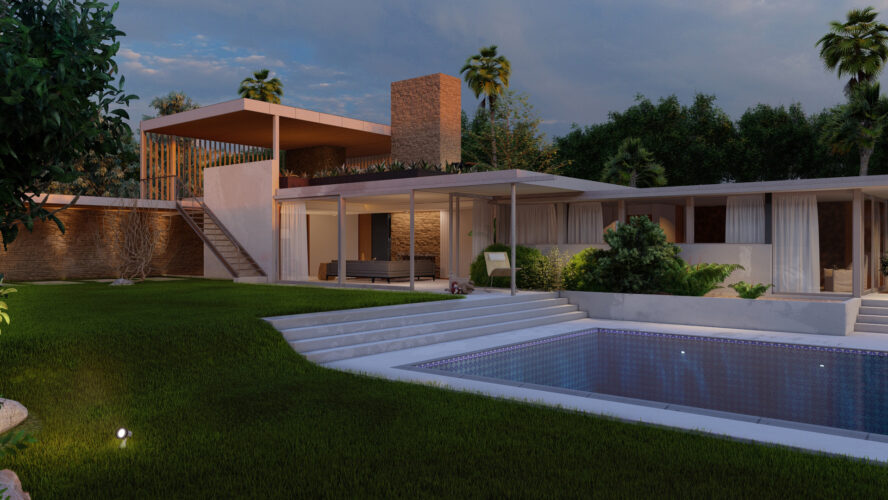 Villa-style-prédéfini-Aube-Lumion