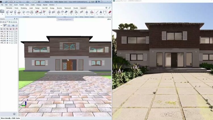 Livesync_Allplan_Lumion