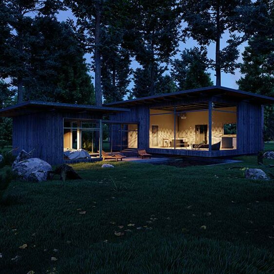 Chalet Forestier - Yann Schmidt, Mention Honorable du Lumion Challenge 2022