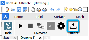Methode-b-exportation-modele-bricscad-lumion