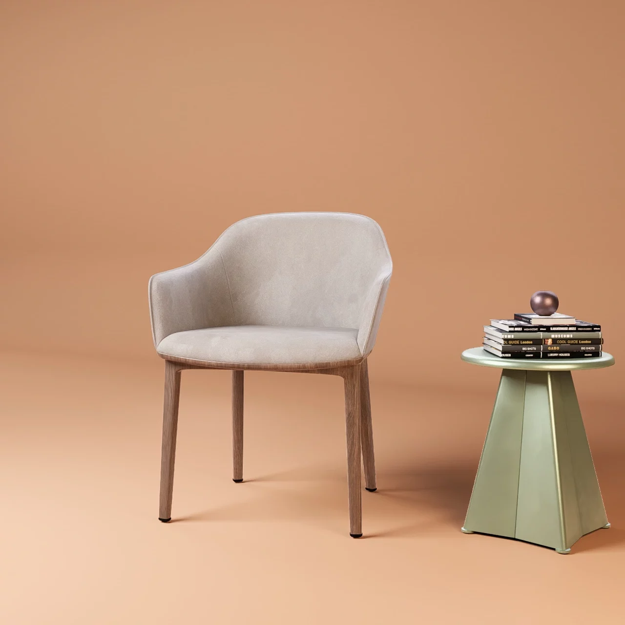 Bibliotheque-personnalisee-Lumion-chaise-gueridon