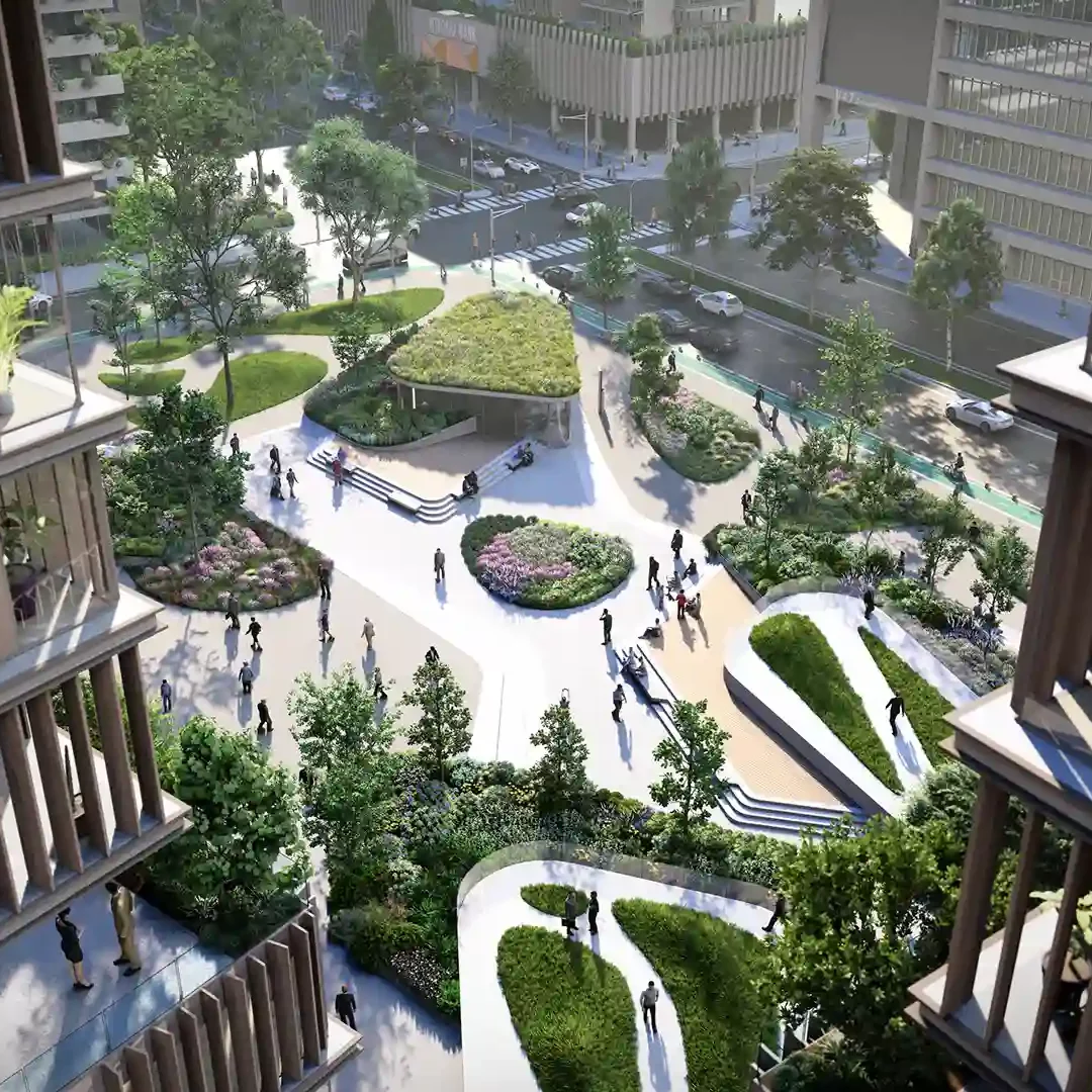 Video-animation-Lumion-projet-urbain-vue-plongeante