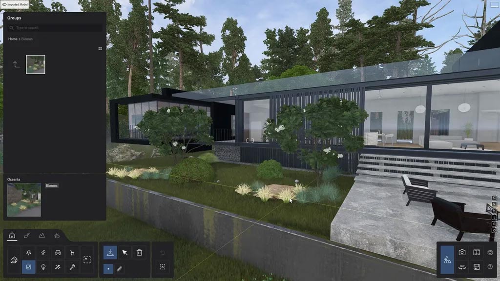 Enregistrement-objets-creation-scenes-Lumion