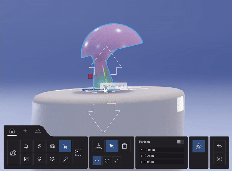 Gizmo-espace-local-Lumion-2024