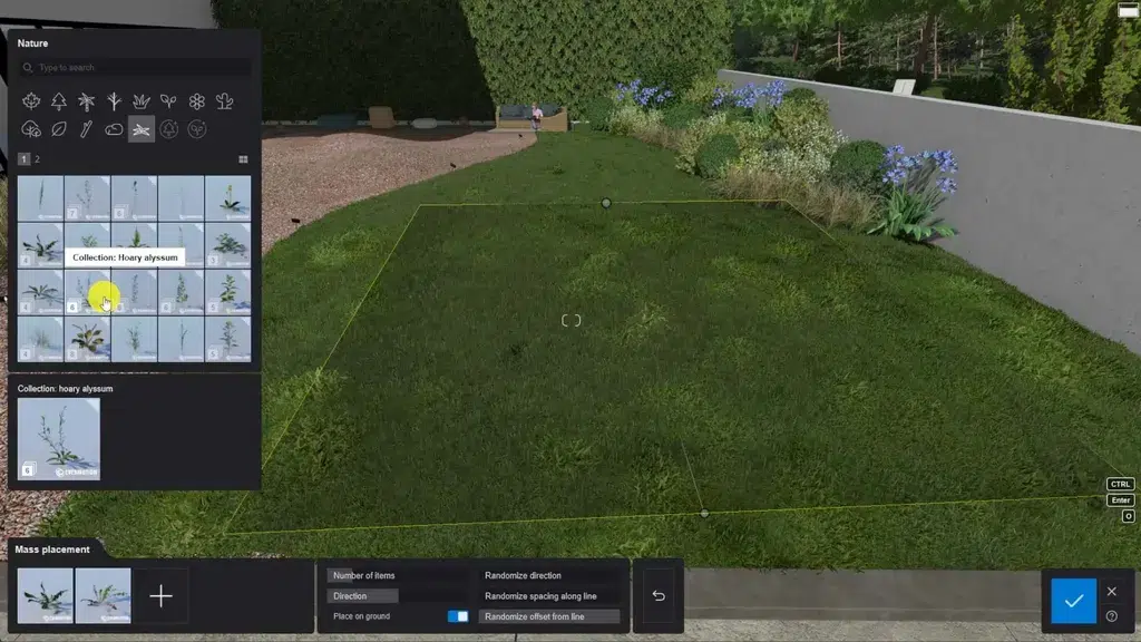 Placer-plantes-projets-paysagers-Lumion