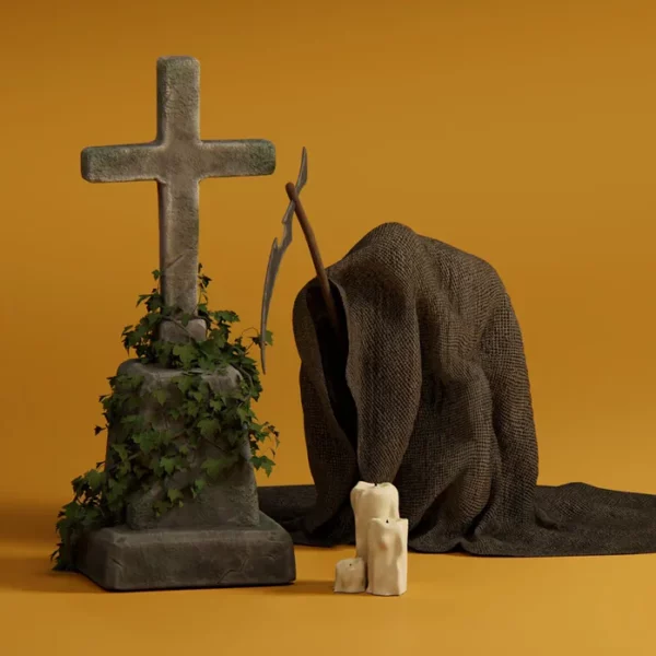 Halloween-pack-objet-gratuit-Lumion