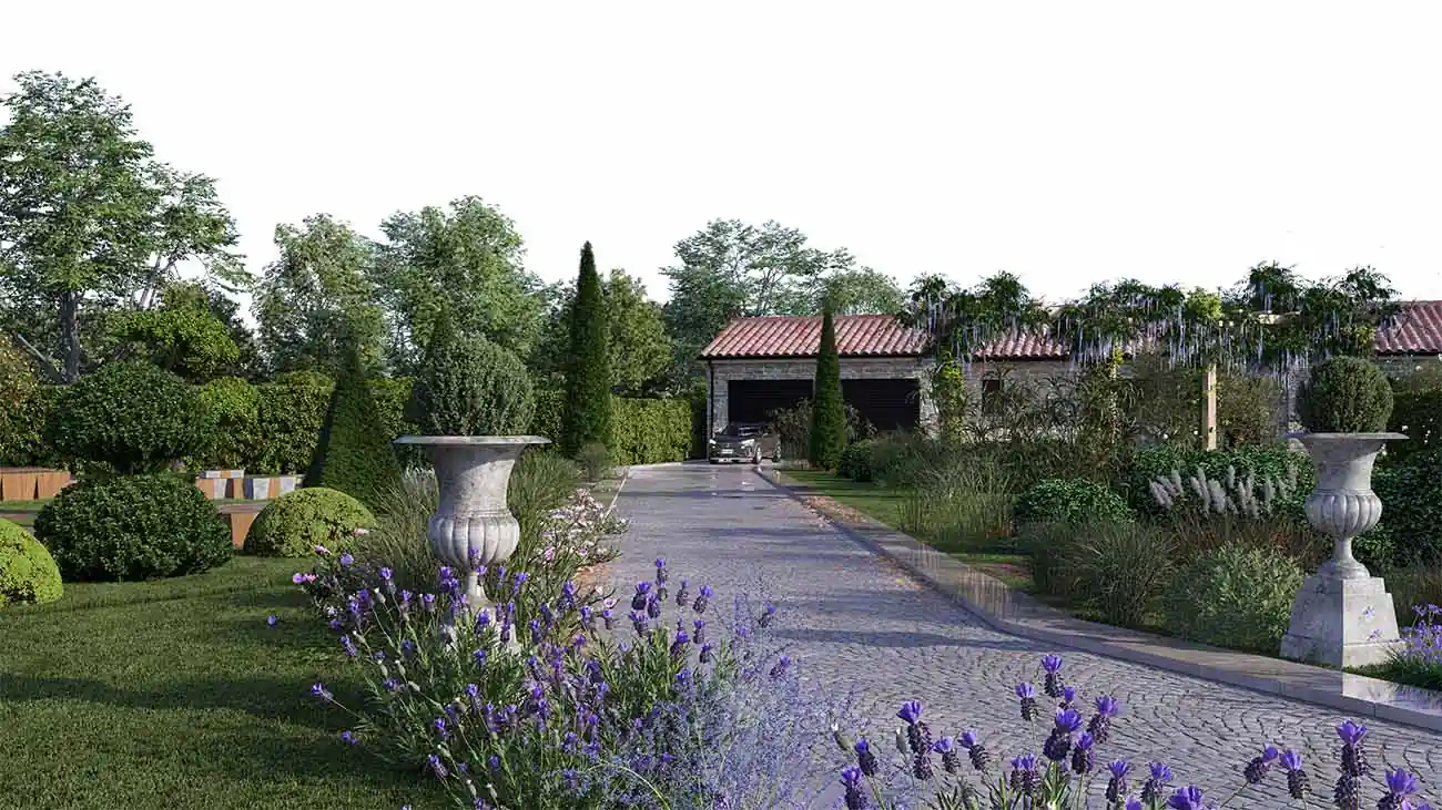Application-textures-plan-jardin-Lumion-rendu-3d