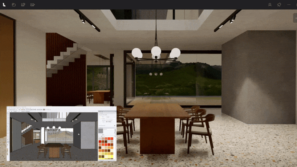 Ajouter-eclairage-artificiel-Lumion-View