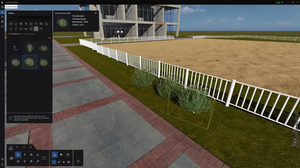 Explorer-bibliothque-Lumion-mode-projet