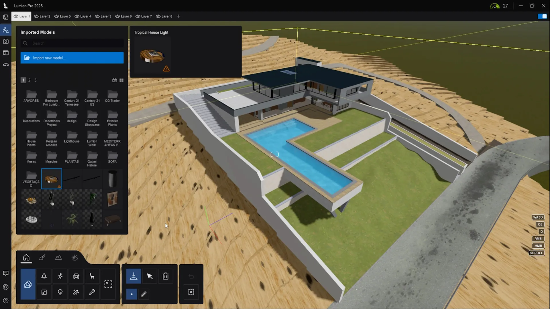 Importer-parametres-Lumion-Pro-animer-scene